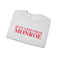 Just a kid form Monroe Unisex Heavy Blend™ Crewneck Sweatshirt