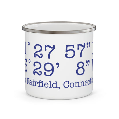 New Fairfield Coordinates Enamel Camping Mug
