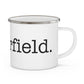 I Heart Fairfield. Enamel Camping Mug
