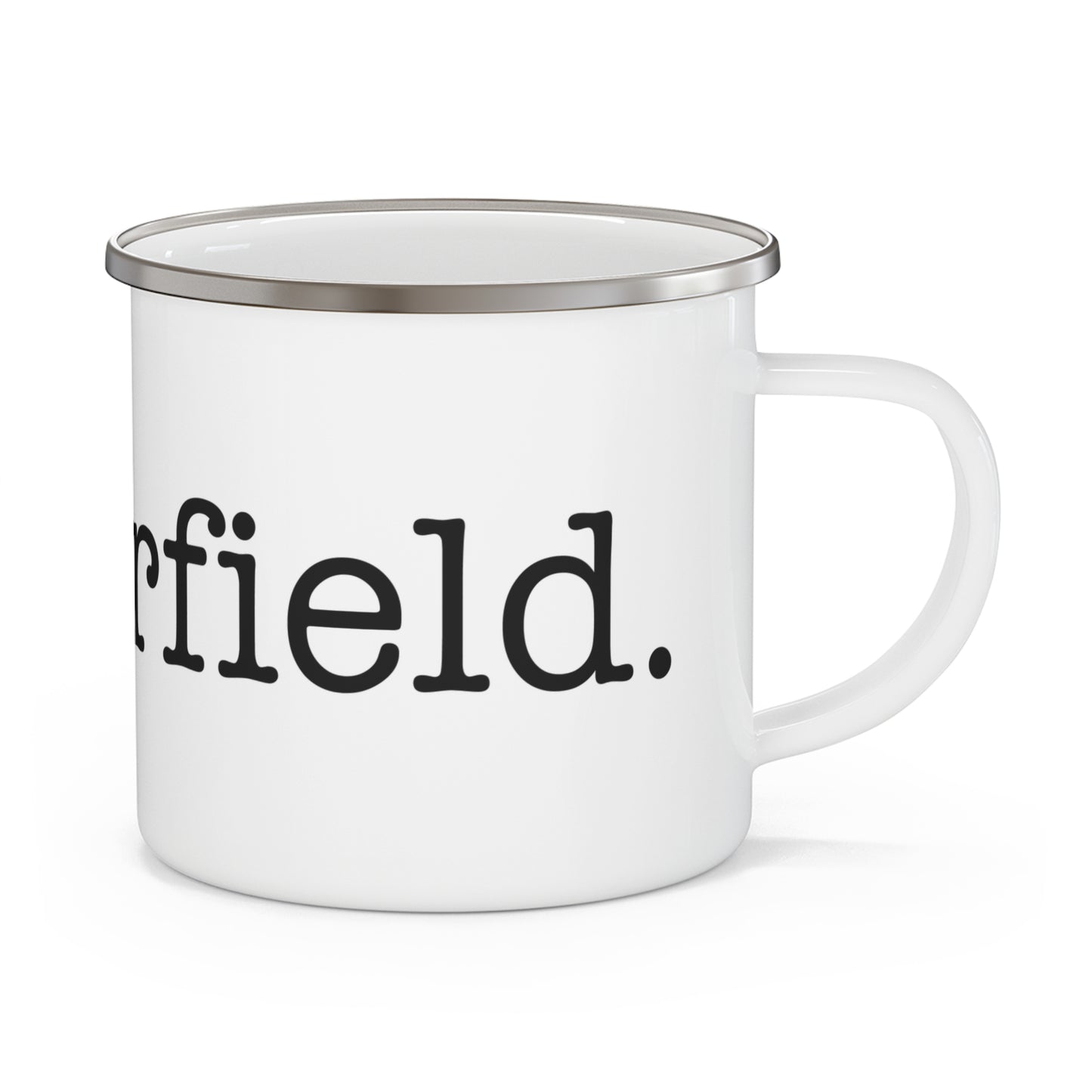I Heart Fairfield. Enamel Camping Mug