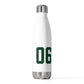 06351 Griswold Connecticut Zip Code  20oz Insulated Bottle