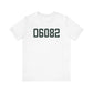 06082 Enfield Connecticut Zip Code Unisex Jersey Short Sleeve T-Shirt