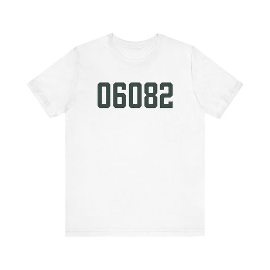06082 Enfield Connecticut Zip Code Unisex Jersey Short Sleeve T-Shirt