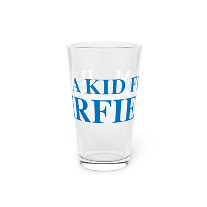Just a kid from Fairfield Pint Glass, 16oz