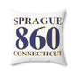 Sprague 860 Connecticut Polyester Square Pillow