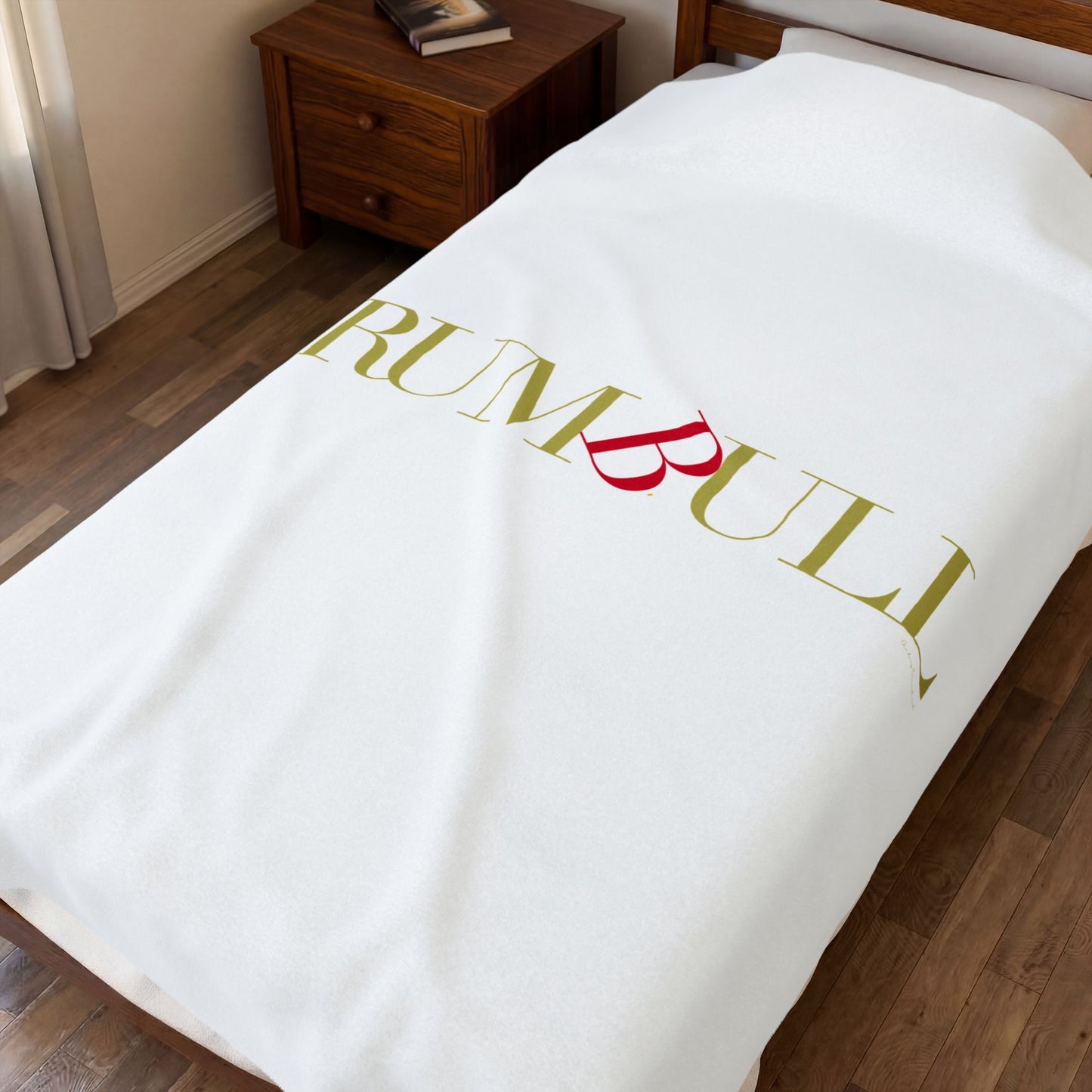 41 Tilt Trumbull Velveteen Plush Blanket