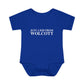 Just a kid from Wolcott Infant Baby Rib Bodysuit