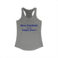 New Fairfield Is My Happy Place Women's Ideal Racerback Tank