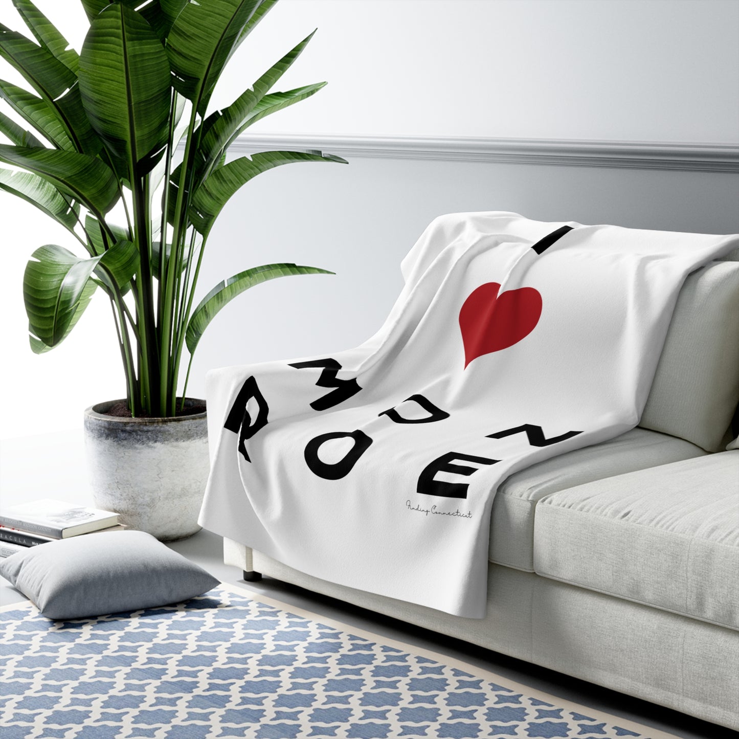 Monroe Vision Sherpa Fleece Blanket