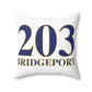 203 Bridgeport Spun Polyester Square Pillow