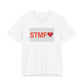Stamford Love Unisex Jersey Short Sleeve T-Shirt