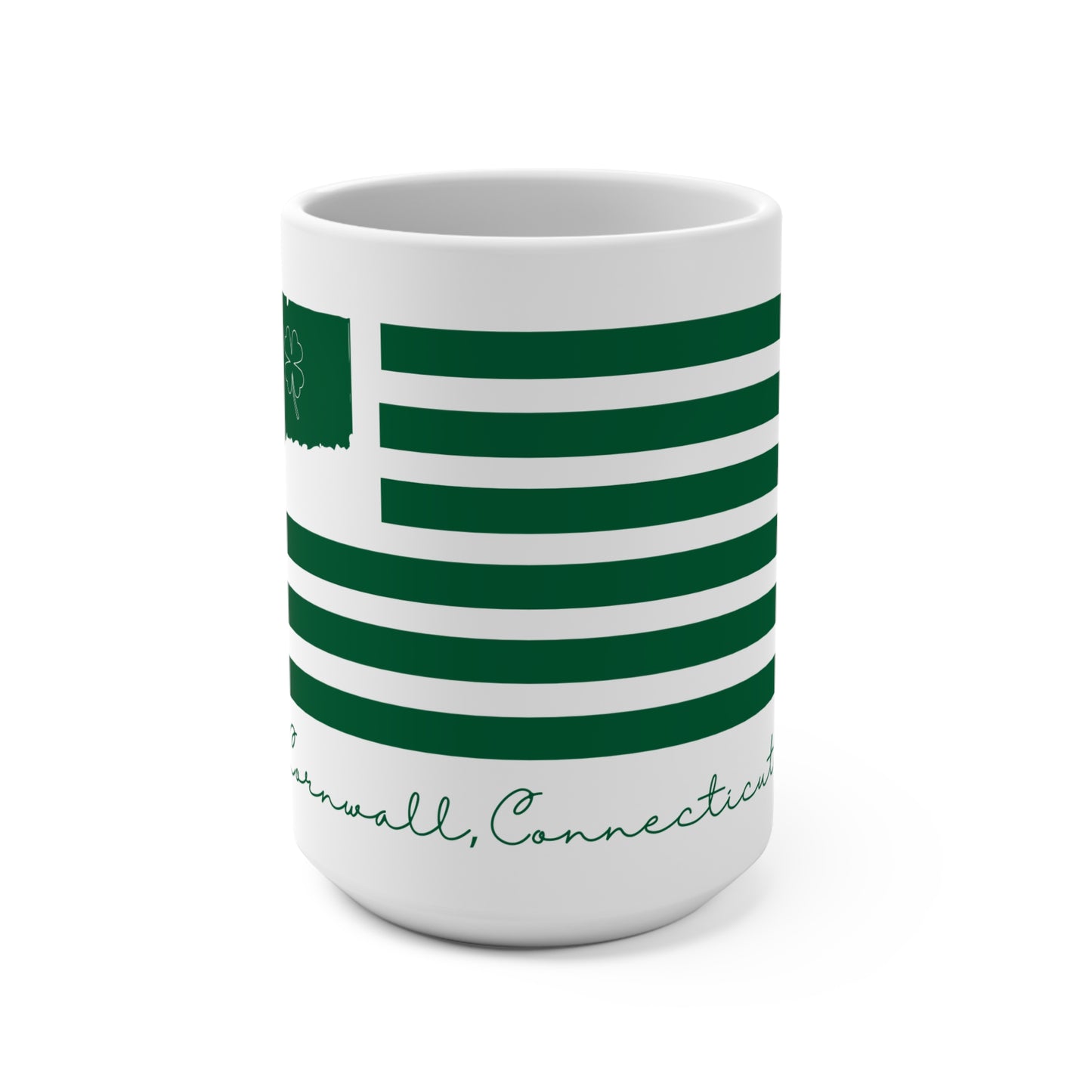 Cornwall Connecticut St. Patrick’s Day Flag Mug 15oz
