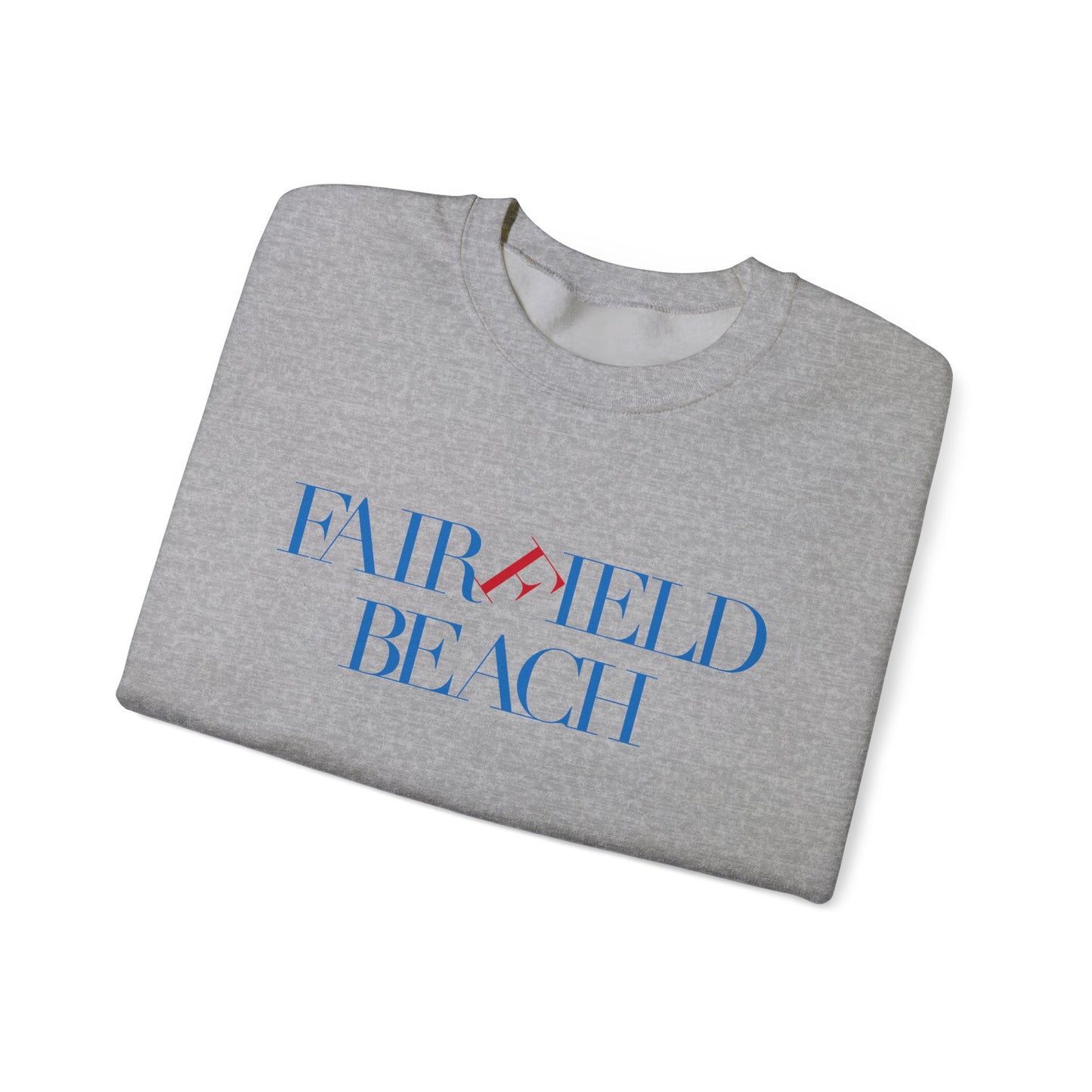 41 Tilt Fairfield Beach Unisex Heavy Blend™ Crewneck Sweatshirt