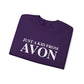 Just a kid from Avon Unisex Heavy Blend™ Crewneck Sweatshirt