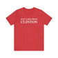 Just a kid from Clinton Unisex Jersey Short Sleeve Tee