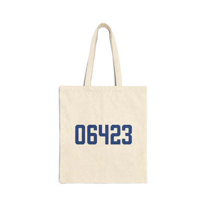 06423 East Haddam Connecticut Zip Code Cotton Canvas Tote Bag