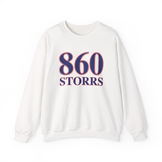 860 Storrs Red, White & Blue Unisex Heavy Blend™ Crewneck Sweatshirt