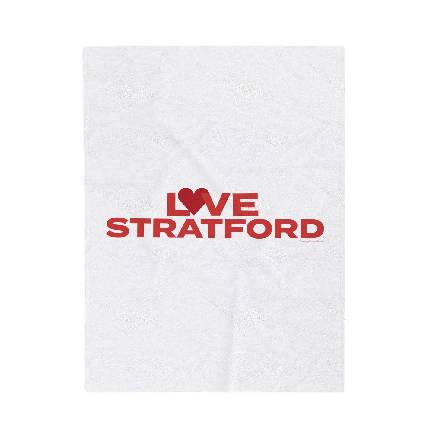 Love Stratford Velveteen Plush Blanket