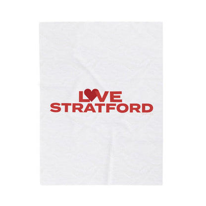 Love Stratford Velveteen Plush Blanket