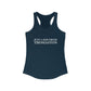 Just a kid from Thomaston Women's Ideal Racerback Tank Top