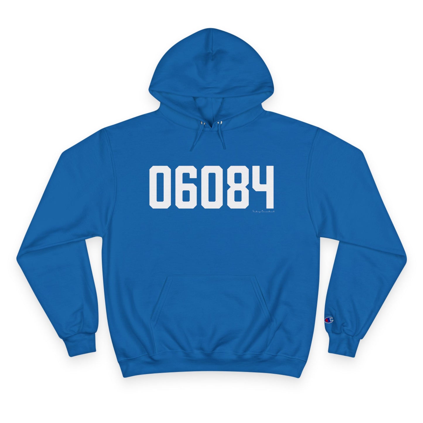06084 Tolland CT Zip Code Champion Hoodie