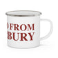Just a kid from Canterbury Enamel Camping Mug
