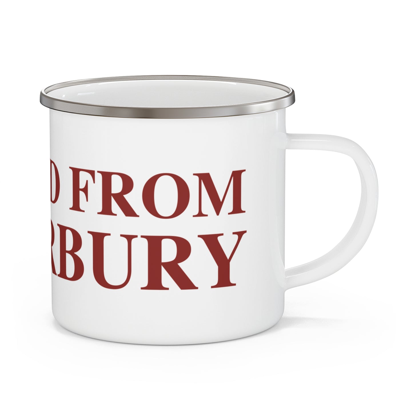 Just a kid from Canterbury Enamel Camping Mug