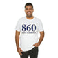 860 East Haddam Unisex Jersey Short Sleeve Tee