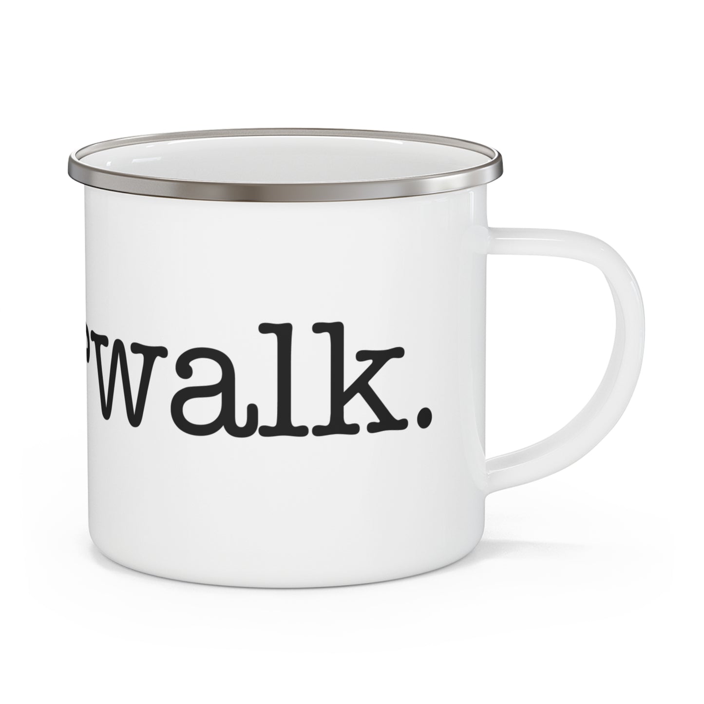 I Heart Norwalk. Enamel Camping Mug