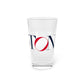 41 Tilt Weston Pint Glass, 16oz