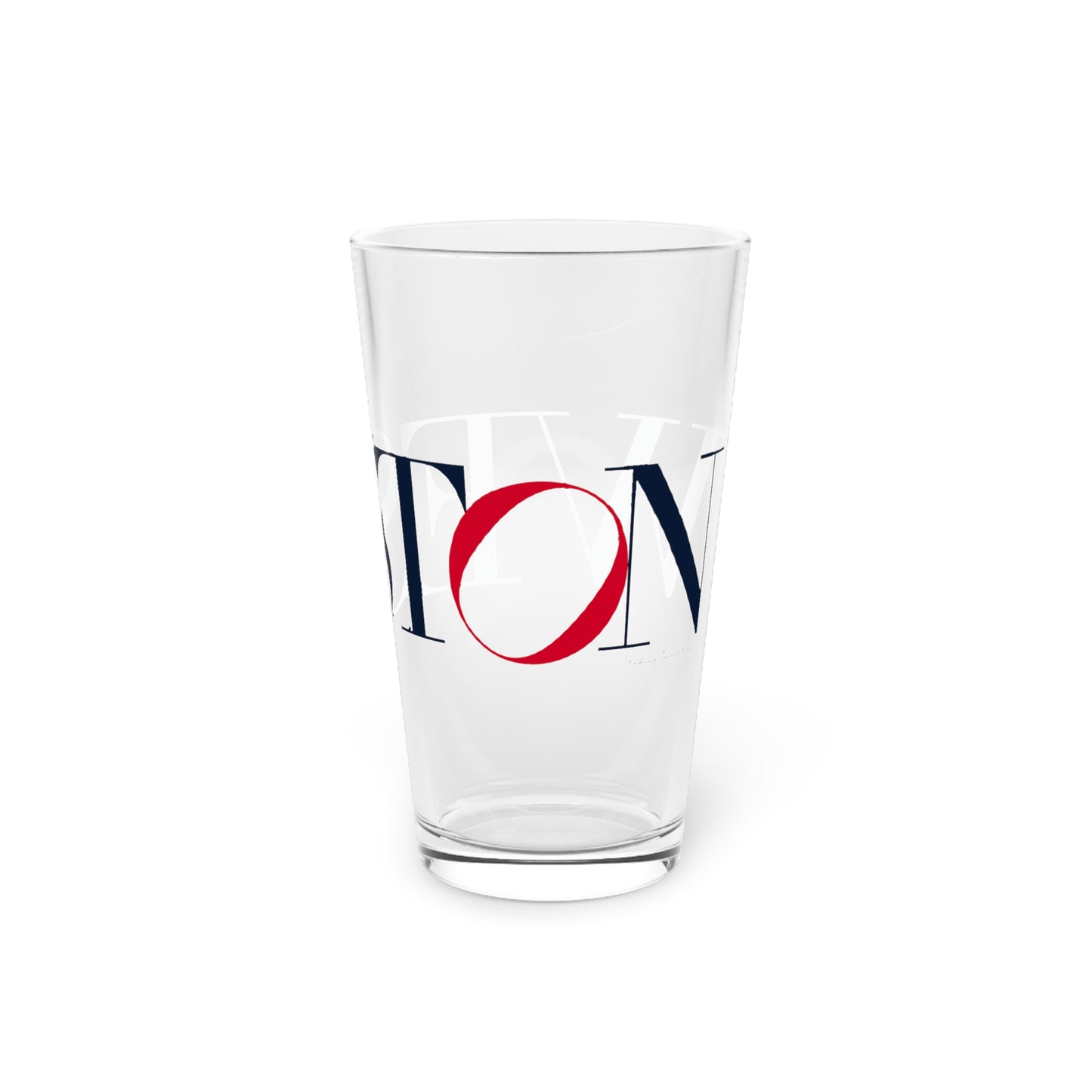 41 Tilt Weston Pint Glass, 16oz