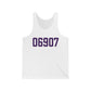 06907 Stamford Connecticut Zip Code Unisex Jersey Tank Top