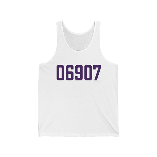 06907 Stamford Connecticut Zip Code Unisex Jersey Tank Top