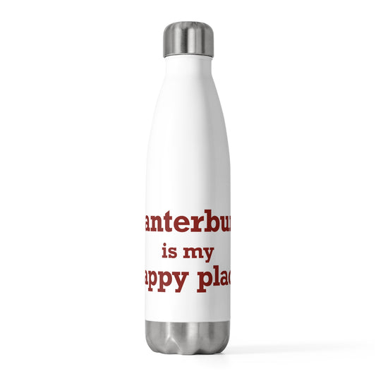 Canterbury is My Happy Place 20oz Insulated Bottle