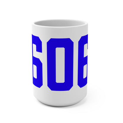 06062 Plainville Connecticut Zip Code Locks Mug 15oz