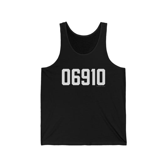 06910 Stamford CT Zip Code Unisex Jersey Tank Top