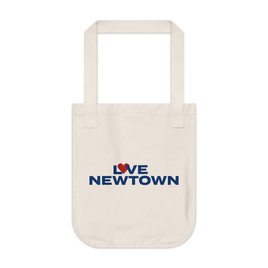 Love Newtown Organic Canvas Tote Bag