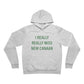 I Really Really Miss New Canaan Unisex Sponge Fleece Pullover Hoodie