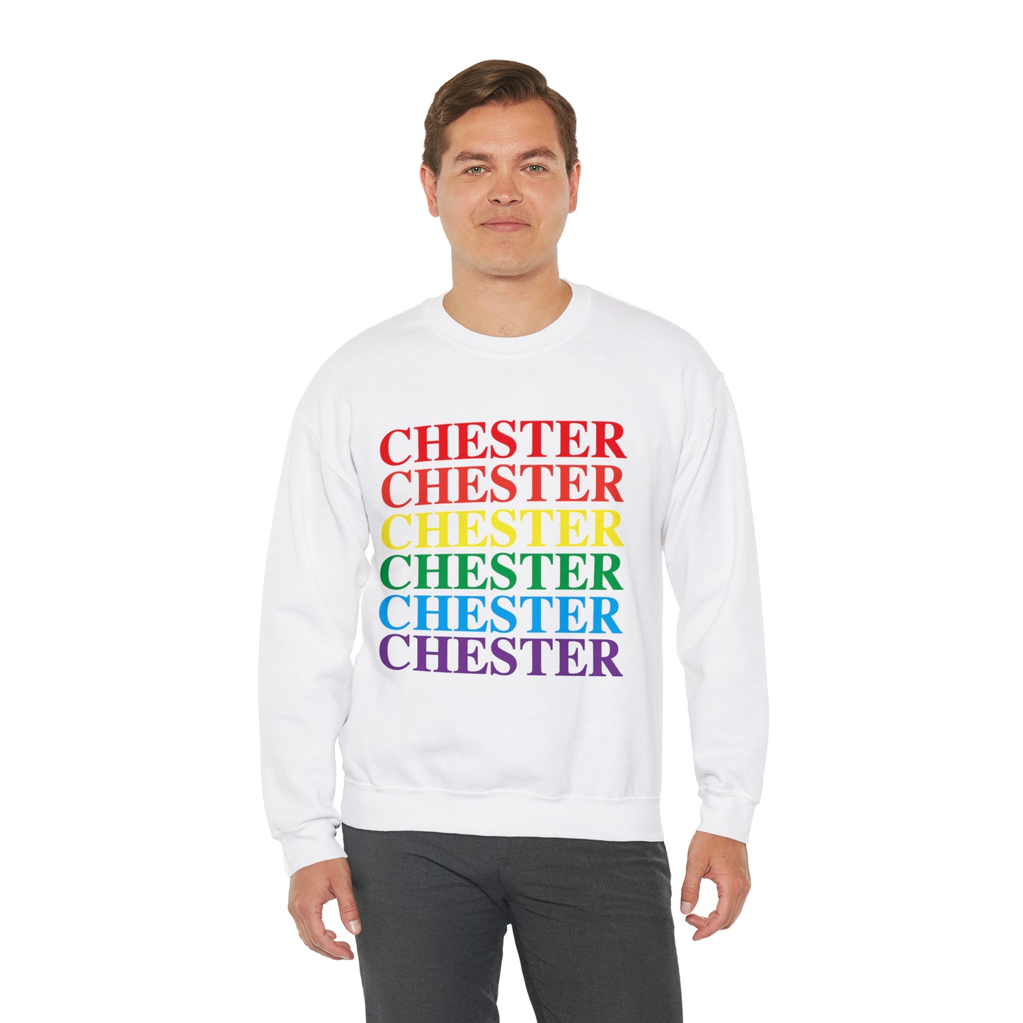 Chester Pride Unisex Heavy Blend™ Crewneck Sweatshirt