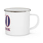 860 Westbrook Red, White & Blue Enamel Camping Mug