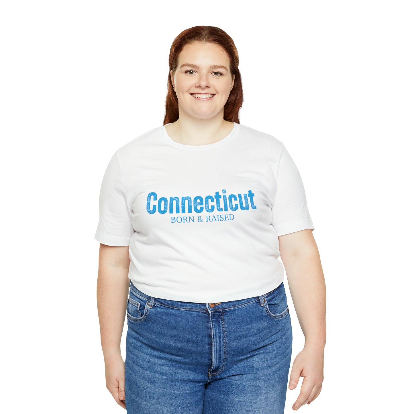 Connecticut Born & Raised Unisex Jersey Short Sleeve Tee