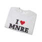 I Heart MNRE Unisex Heavy Blend™ Crewneck Sweatshirt