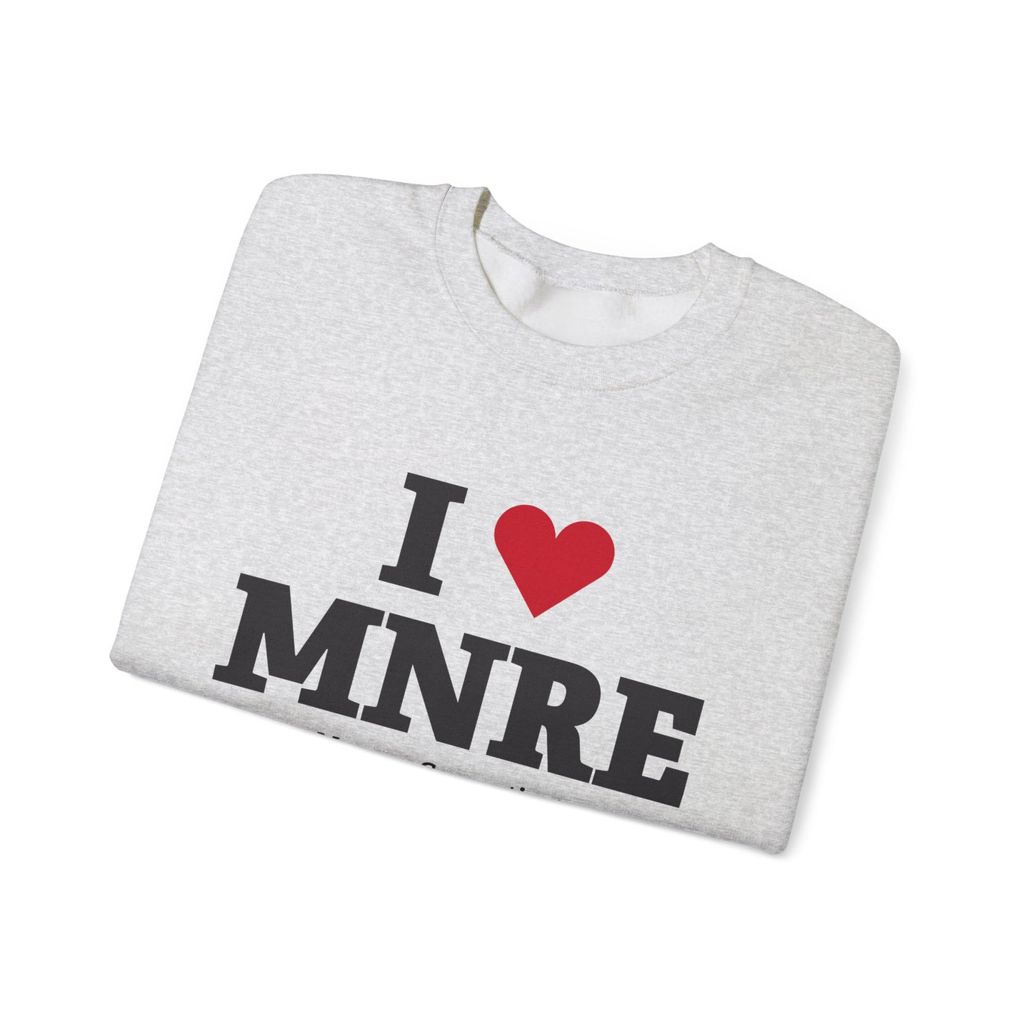 I Heart MNRE Unisex Heavy Blend™ Crewneck Sweatshirt