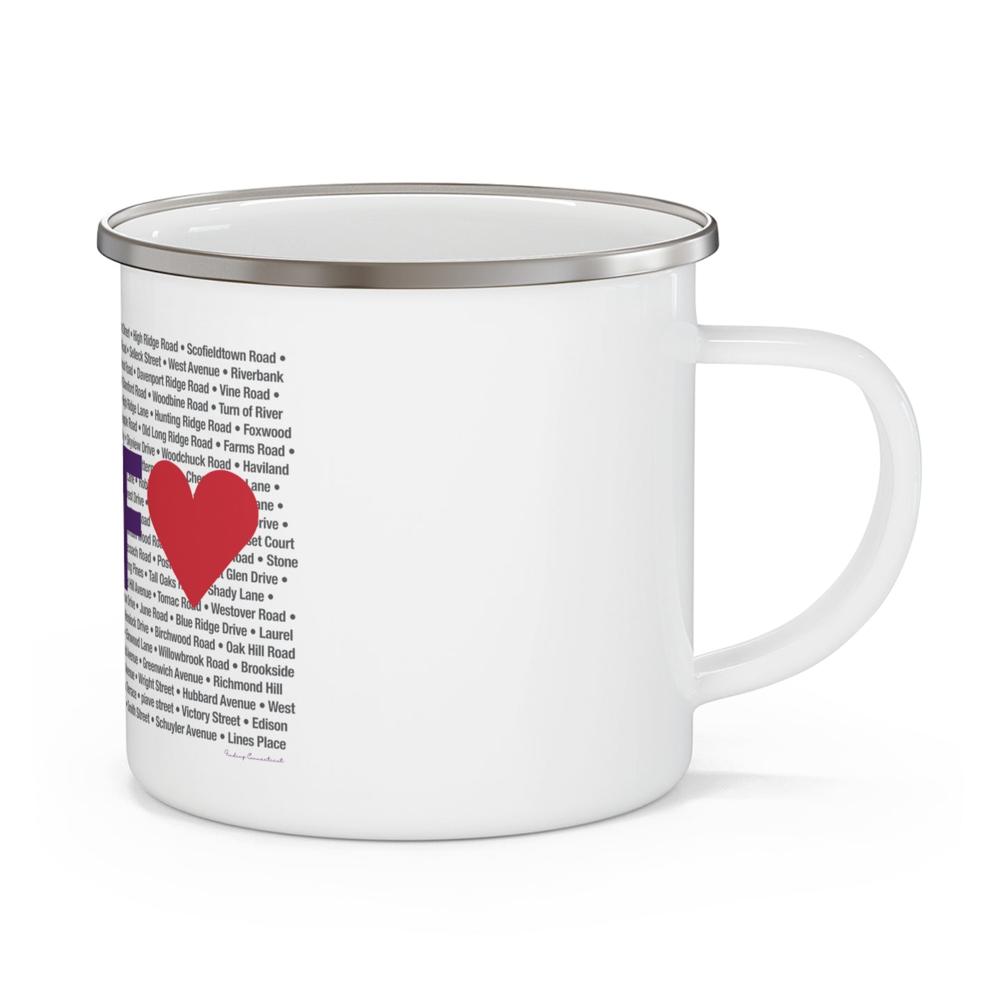 Stamford Love Enamel Camping Mug