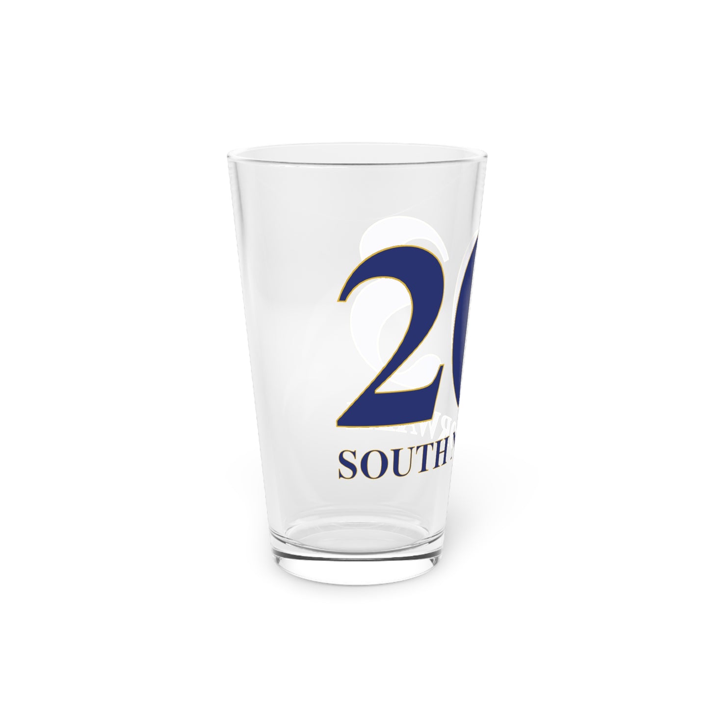203 South Norwalk Pint Glass, 16oz