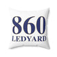 860 Ledyard  Spun Polyester Square Pillow