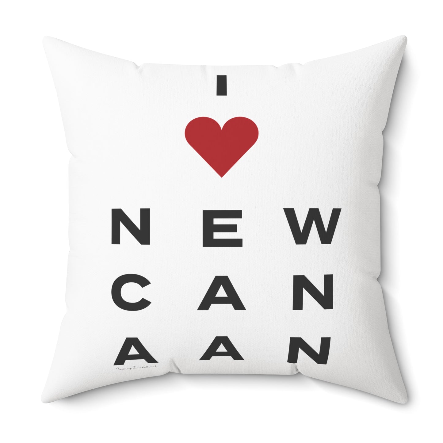 New Canaan Vision Spun Polyester Square Pillow