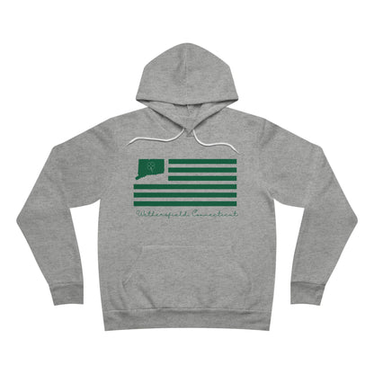 Wethersfield Connecticut St Patrick’s Day Flag Unisex Sponge Fleece Pullover Hoodie
