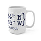 Weston Coordinates Mug 15oz