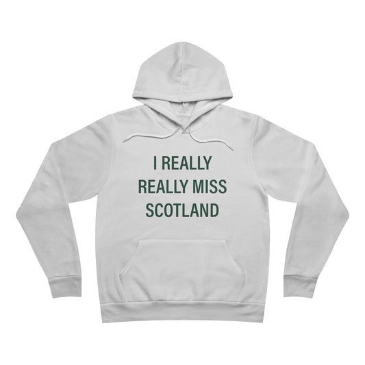 I Really Really Miss Scotland Unisex Sponge Fleece Pullover Hoodie